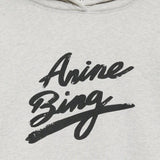 ANINE BING Harvey Sweatshirt Signature - Heather Grey SzM