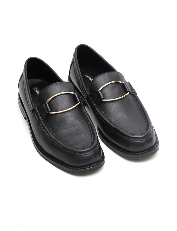 LA TRIBE Amelia Loafer - Black Gold EU38