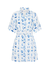 PALM NOOSA Camelia Dress - Chalkies Tile Sz10