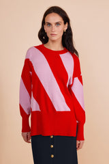 BINNY Marks Detachable Roll Neck Jumper - Candy Pink