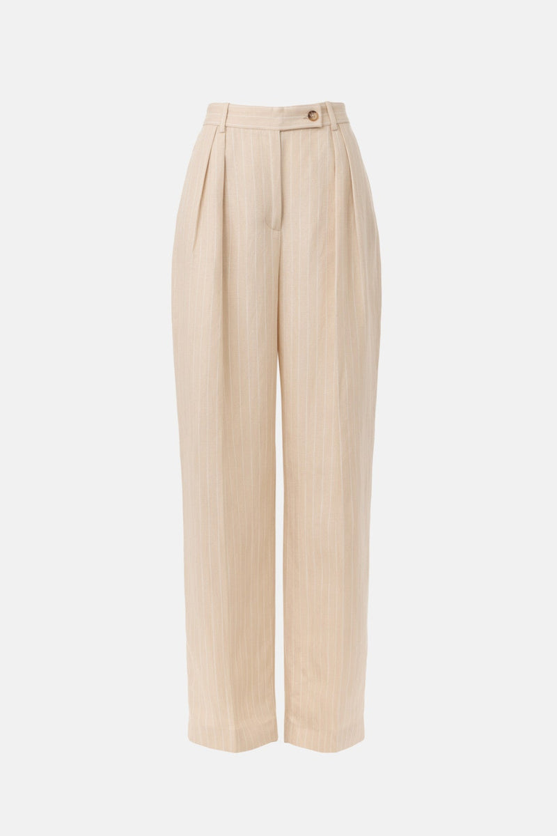 BA&SH Peanut Pant - Beige Sz36 NZ8