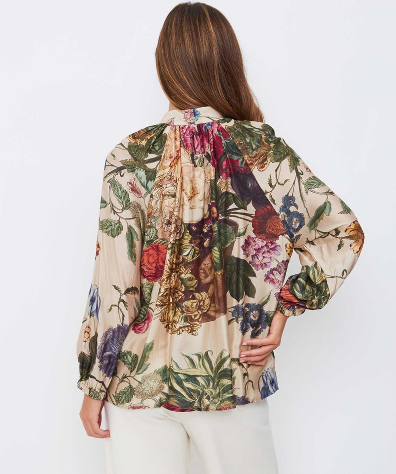 ONE HUNDRED STARS Bow Blouse - Primula SzS/M
