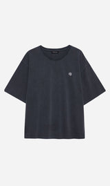ANINE BING Rudy Tee Empowerment - Washed Black SzS