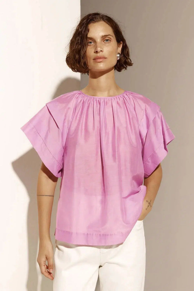 ZOE KRATZMANN Flout Top - Washed Lotus Sz3 NZ14