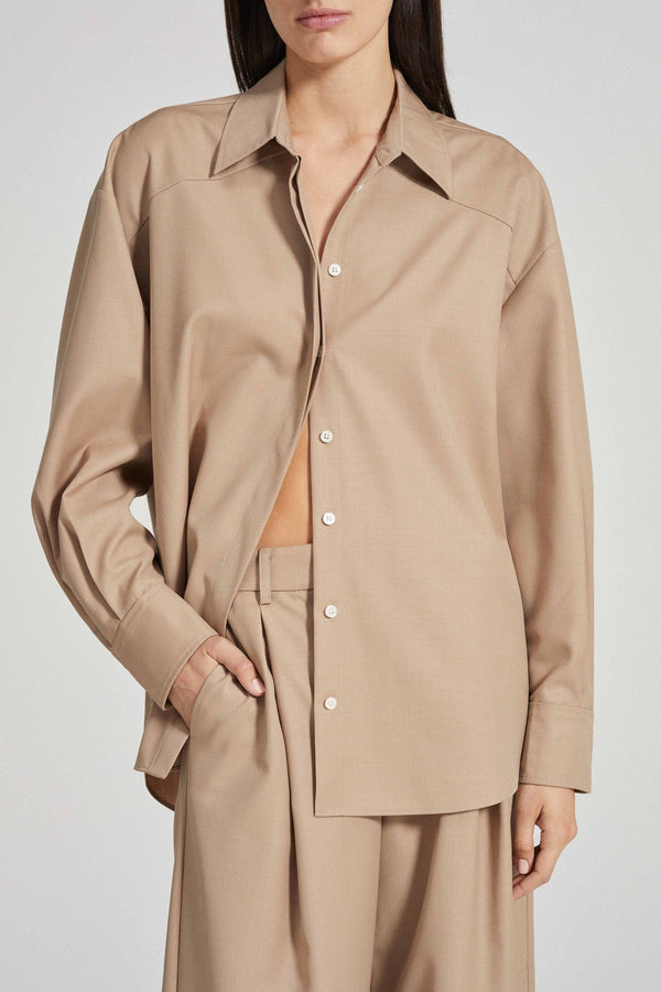 FRIENDS WITH FRANK The Margot Shirt - Porcini SzXXL NZ16