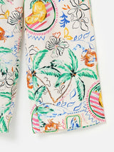 OLIVER BONAS Summer Wide Leg Trousers - Tropical Sz10