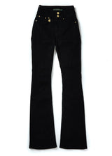 HOLLAND COOPER High Rise Flared Jean - Black Sz12R