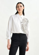 ESSENTIEL ANTWERP Iliza Shirt - White SzL