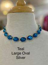 BUNNIES Statement Crystal Necklace