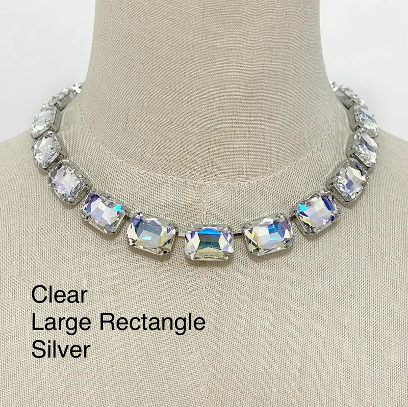 BUNNIES Statement Crystal Necklace