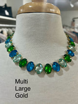 BUNNIES Statement Crystal Necklace