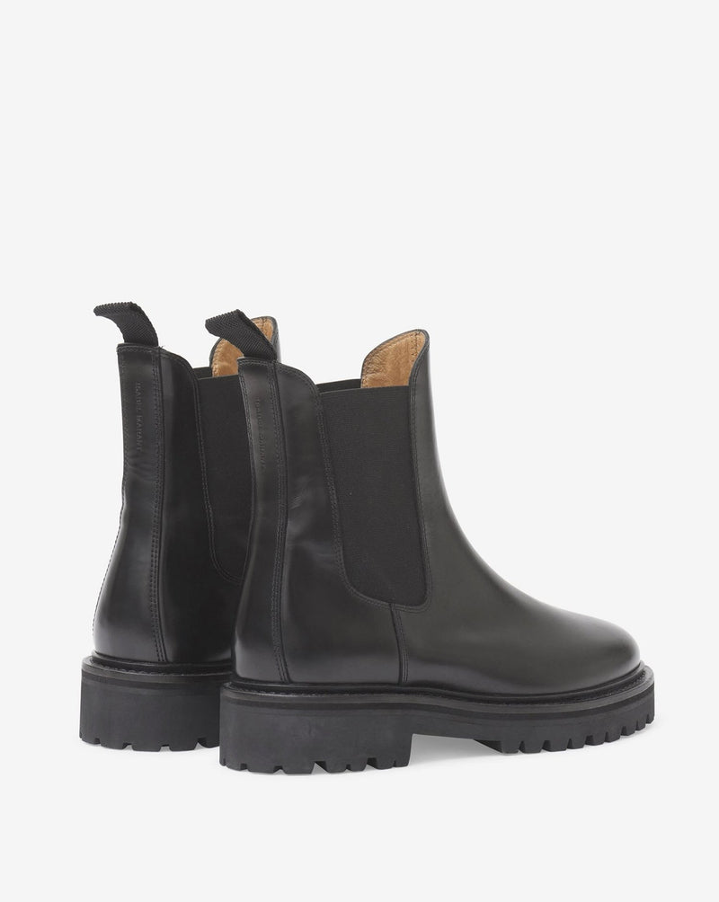 ISABEL MARANT Castay Ankle Boot - Black EU39