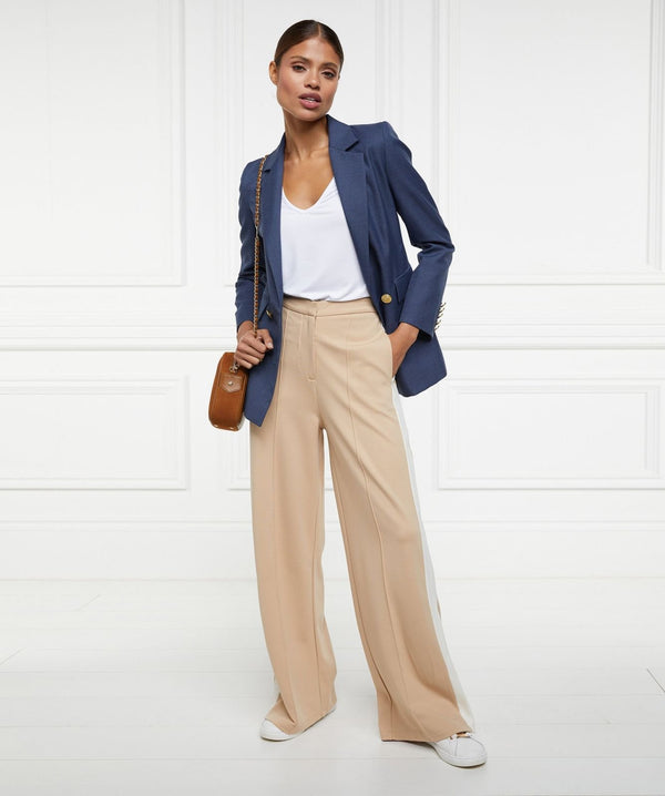 HOLLAND COOPER Wide Leg Pants - Beige SzS