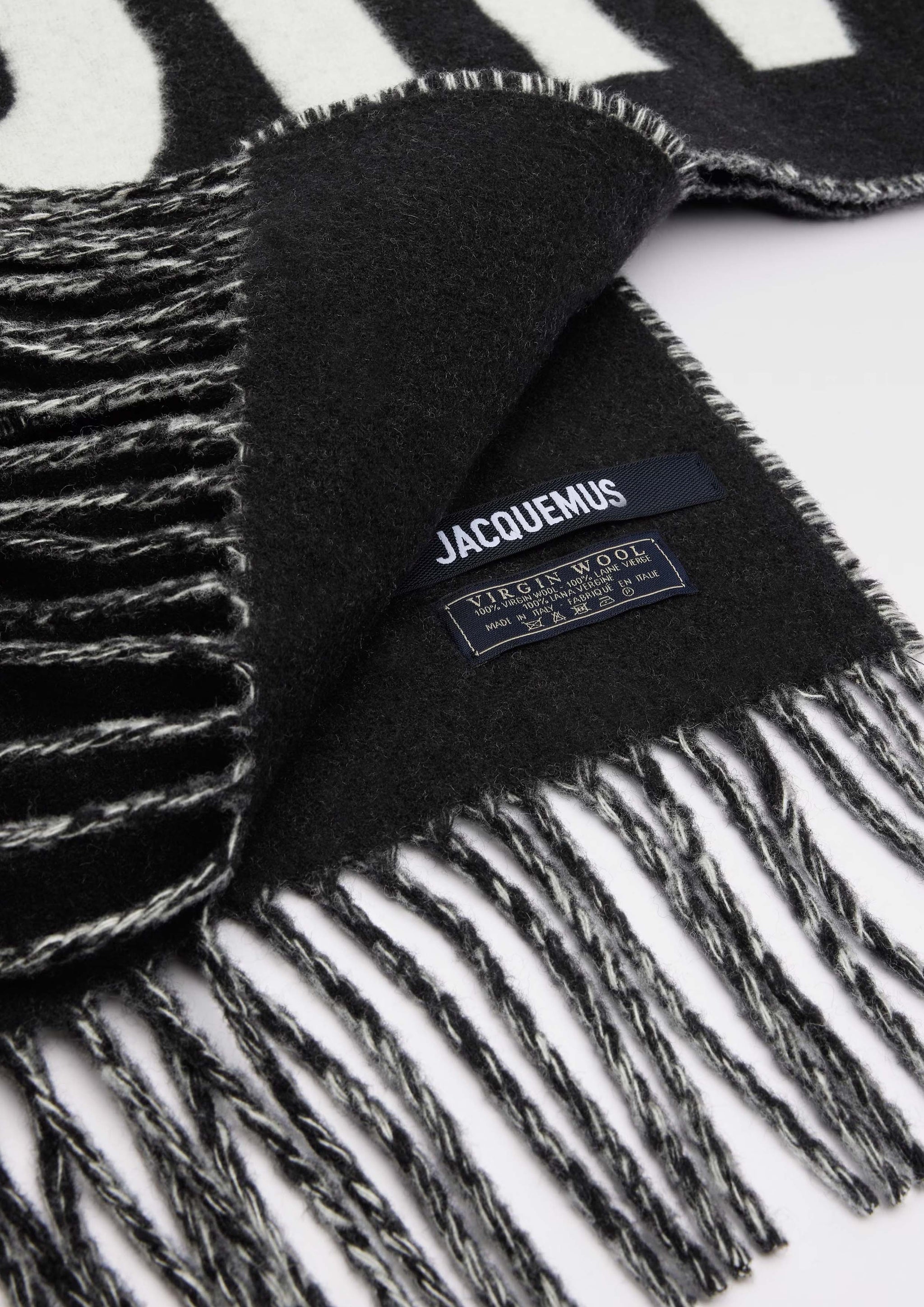 JACQUEMUS Made In Italy Virgin Wool Lecharpe Scarf