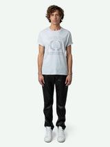 ZADIG & VOLTAIRE Logo-print University T-shirt - Grey Unisex SzS