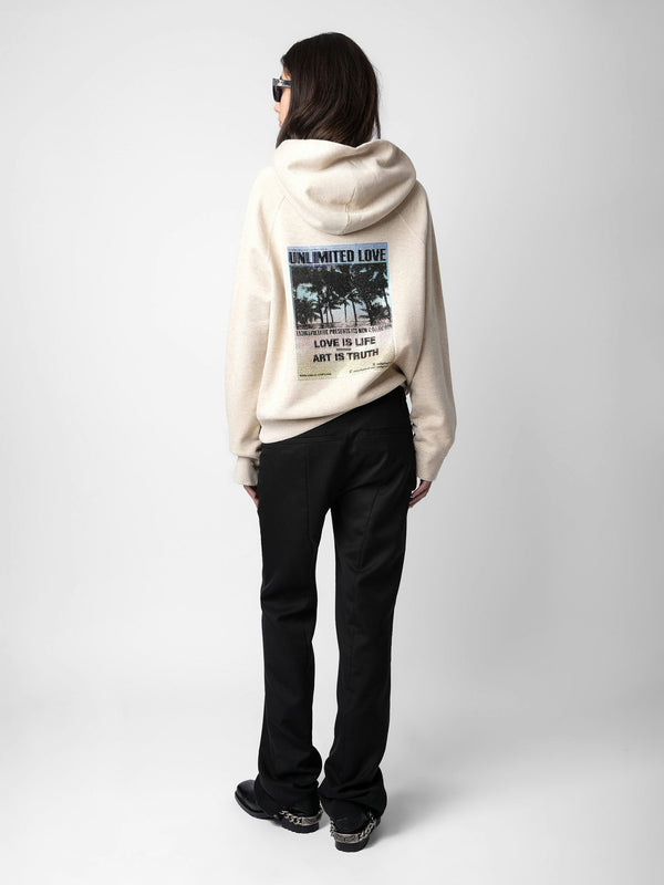 ZADIG & VOLTAIRE Georgy Hoodie - Scout Beige SzM