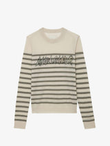 ZADIG & VOLTAIRE Source Mon Amour Diamanté Cashmere Jumper - Judo SzM