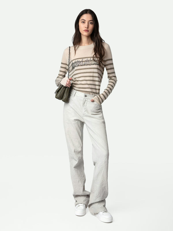 ZADIG & VOLTAIRE Source Mon Amour Diamanté Cashmere Jumper - Judo SzM