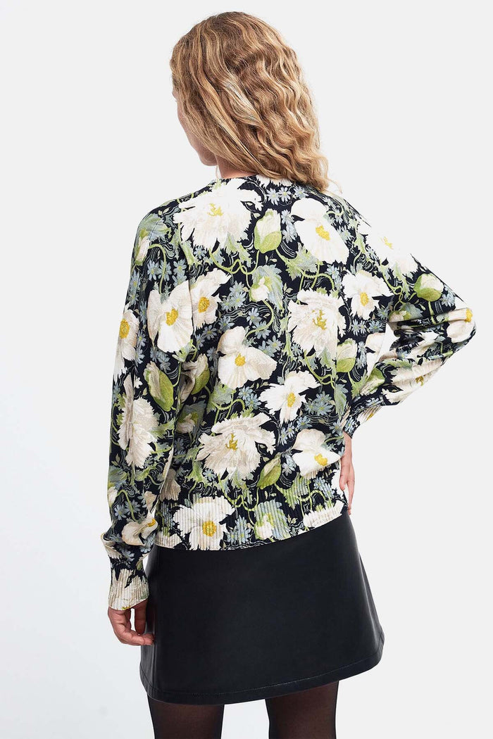 BARBOUR X HOUSE OF HACKNEY Daintry Knitted Jumper - Floral Sz18