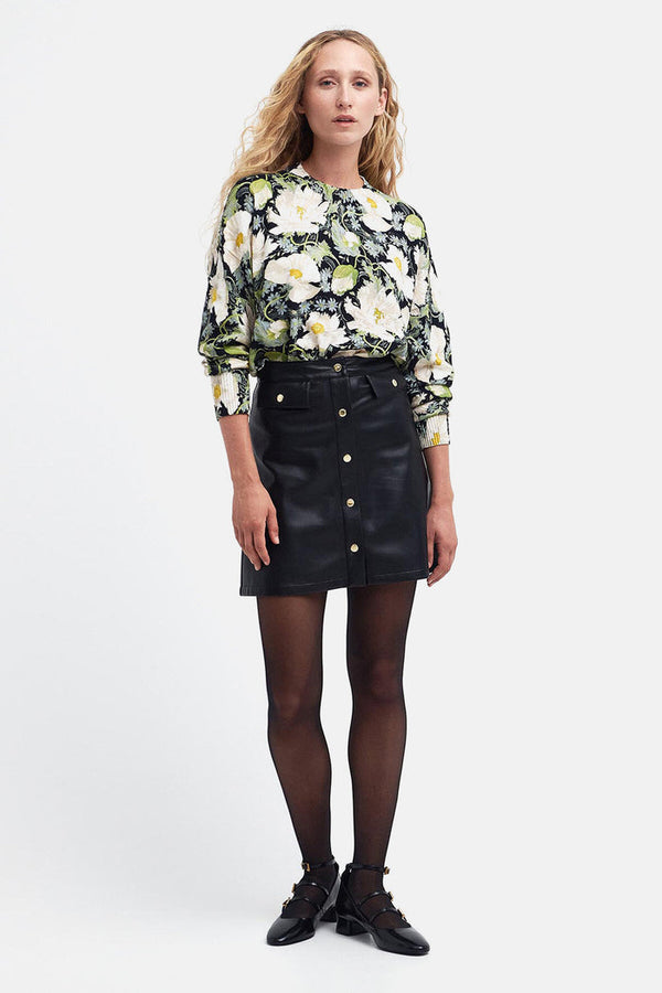 BARBOUR X HOUSE OF HACKNEY Daintry Knitted Jumper - Floral Sz18