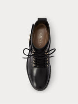 RALPH LAUREN Eldridge Leather Boot - Black EU41