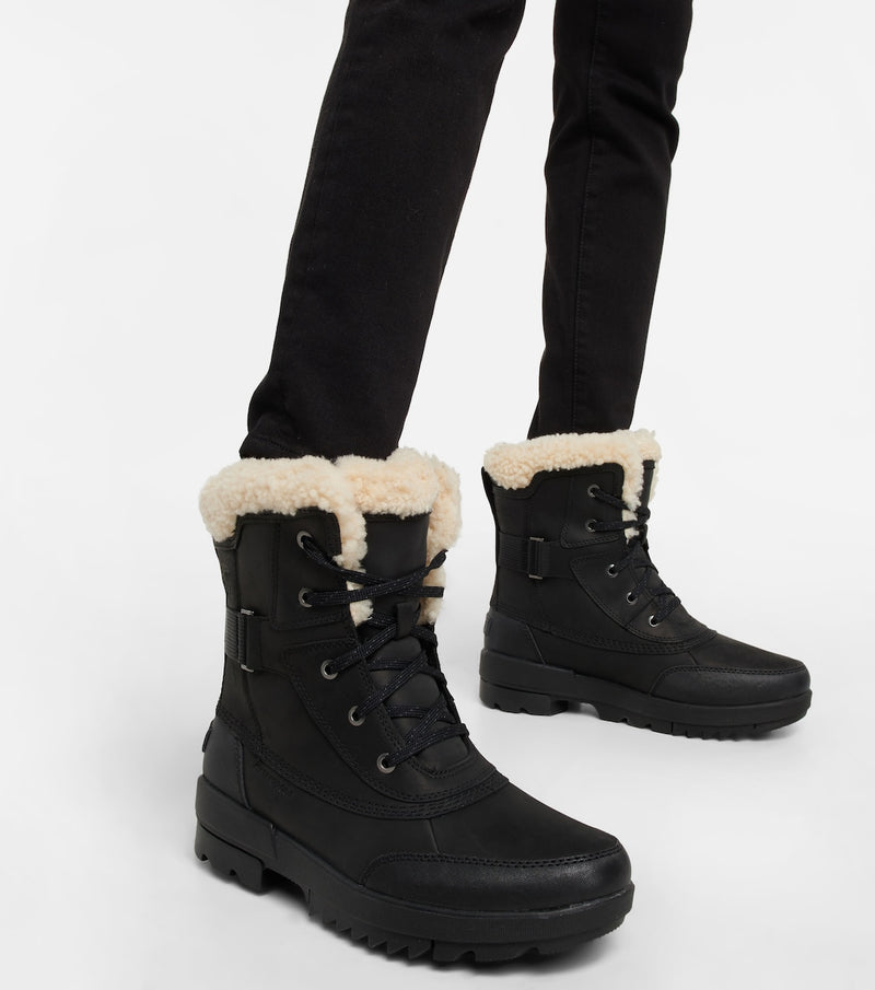 SOREL Torino Parc Suede Boot - Black EU38 NZ7
