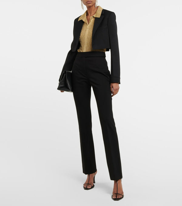 VICTORIA BECKHAM Metallic Knit - Gold SzL