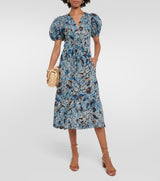 ULLA JOHNSON Thelma Dress - Morning Glory Sz8 NZ12