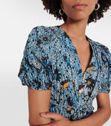 ULLA JOHNSON Thelma Dress - Morning Glory Sz8 NZ12