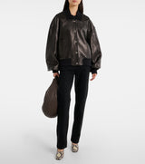 KHAITE Corben High-rise Tapered Jeans - Black Sz27