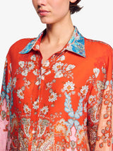 SANDRO Avane Shirt - Delhi Blossom Sz1 NZ8