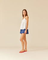 RUBY Colette Lace Trimmed Camisole - White Sz6