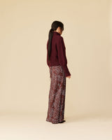 RUBY Matilda Zip Cardigan - Plum Sz10