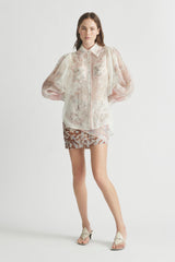 ANTIPODEAN Bitter Sweet Balloon Blouse Sz16
