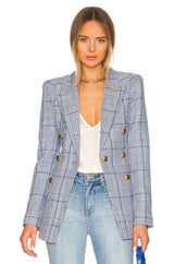 SMYTHE Not A DB Pagoda Blazer - Blueberry US4 NZ8