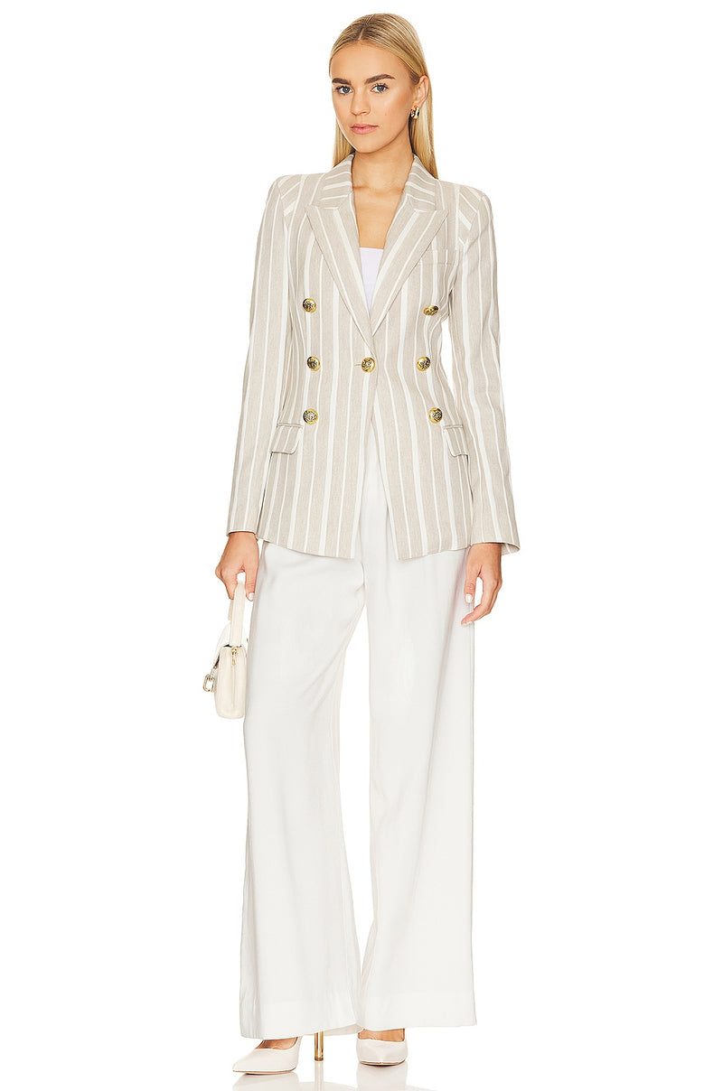 SMYTHE Not a DB Pagoda Blazer - Stone & Chalk US4 NZ8