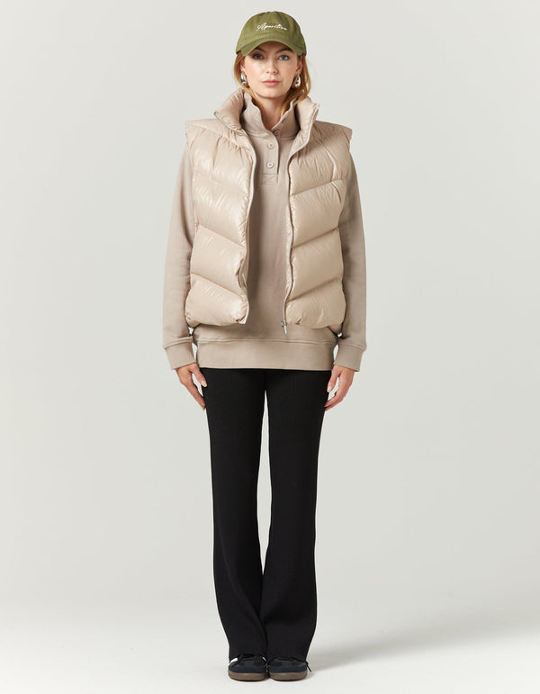 SUPERETTE Davis Vest - Blush Sz10