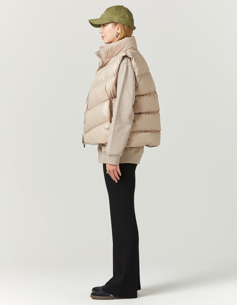 SUPERETTE Davis Vest - Blush Sz10