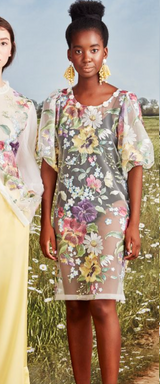 TRELISE COOPER Puffing Good Time Tunic - Feel The Flower Sz8