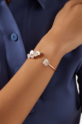 KATE SPADE Precious Pansy Flex Cuff