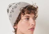 THE WHITE COMPANY Wool Blend Fairisle Beanie & Wrist Warmer Set