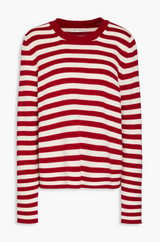 CHINTI & PARKER Wool & Cashmere Blend Striped Jumper SzL