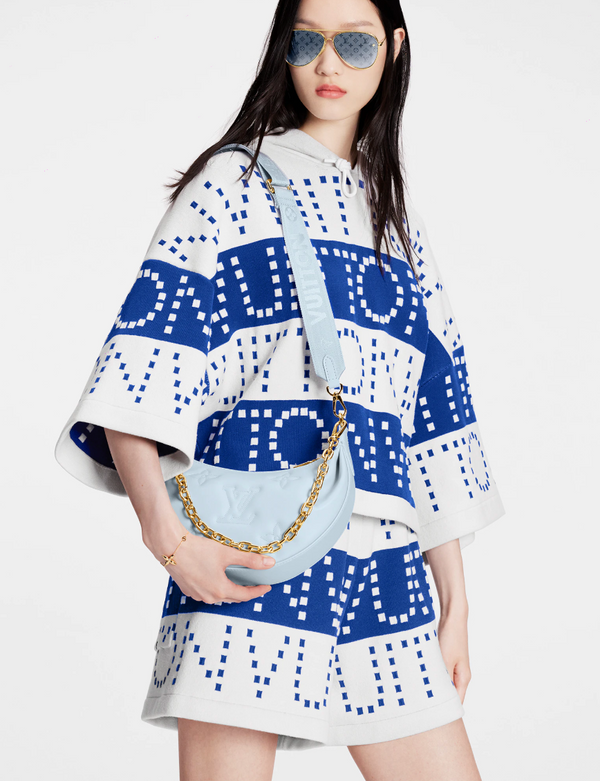 LOUIS VUITTON Signature Chunky Stripe Hoodie SzS