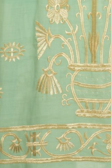 GREEK ARCHAIC KORI Kaftan Dress - Green SzM