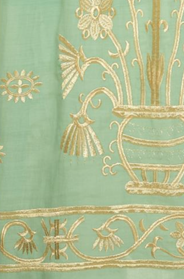 GREEK ARCHAIC KORI Kaftan Dress - Green SzM