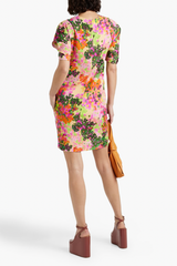 STELLA MCCARTNEY Malia Printed Dress - Floral IT40 NZ10