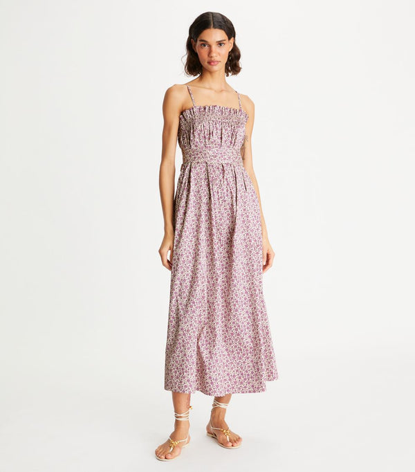 TORY BURCH Ruffle Top Dress - Pink Ditsy Sz4 NZ8  RRP $1250