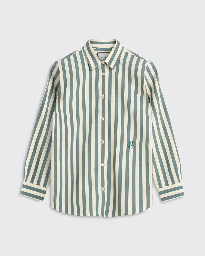 YAITTE Buoy Stripe Shirt - Green SzM