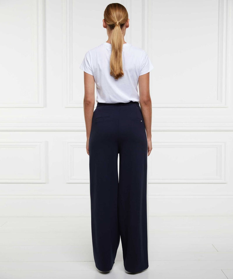 HOLLAND COOPER Wide Leg Pants - Ink Navy SzXS