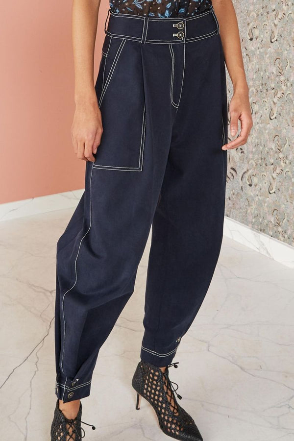ULLA JOHNSON Fleet Pants - Midnight US4 NZ8